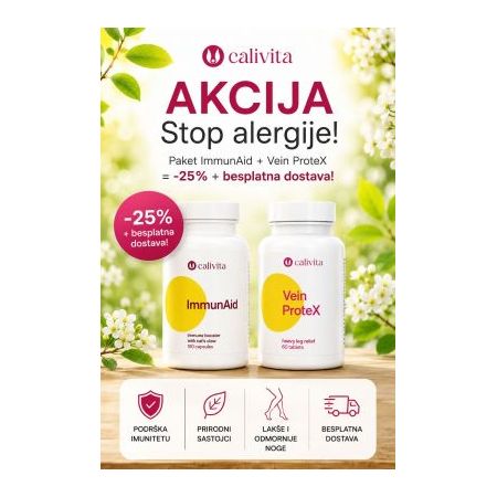 ImmunAid + VeinProtex=-25% + besplatna dostava!